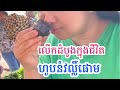 My first time to taste a Khmer authentic traditional cake Num Vorl Phoam 