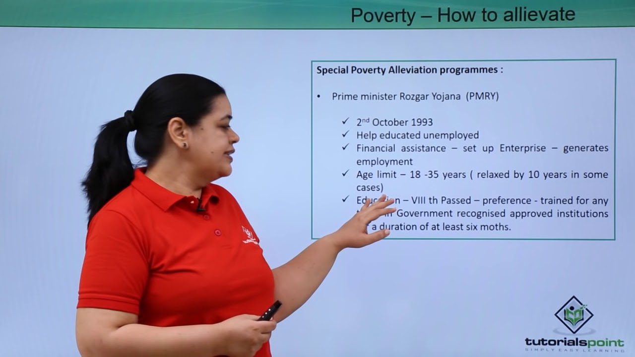 Class 11th Poverty How To Alleviate Indian Economics Tutorials