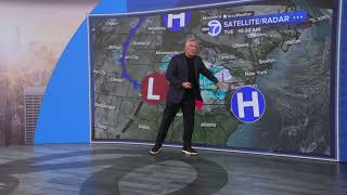 AccuWeather: Stays sunnier north and east