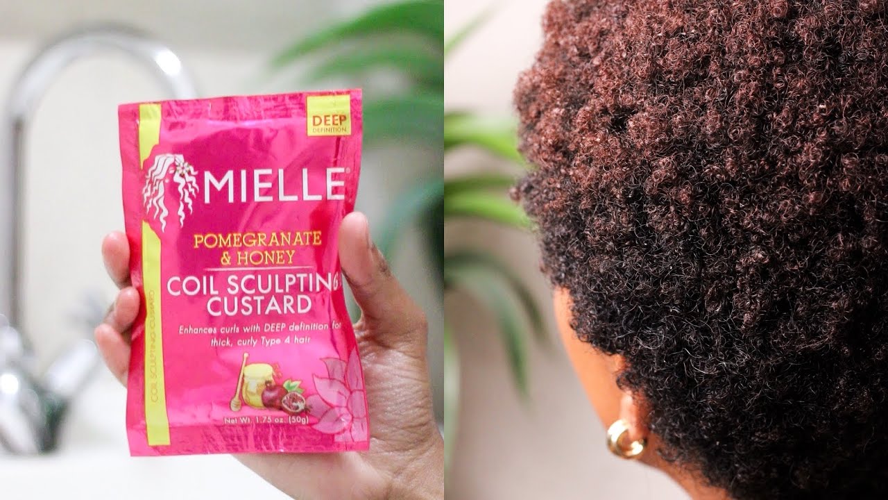 Mielle Coil Sculpting Custard For Type 4 Hair Review || South African