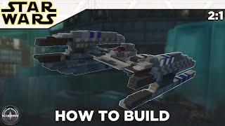 CIS Hyena-droid bomber | Minecraft Star Wars tutorial