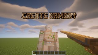 :   Create Armory #minecraft # #create #tutorial