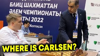 Magnus Carlsen’s OPPONENT Doesn’t WANT to START the CLOCK But Arbiter SAYS RULE is a RULE