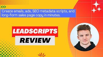 LeadScripts Review, Demo +Tutorial I Create content for marketing, including funnels, emails, & more