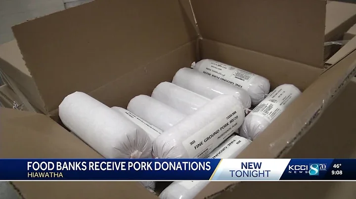 Iowa pork producers donate thousands of pounds of pork amid SNAP uncertainty