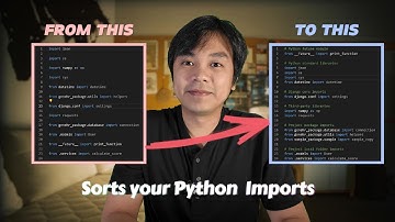 Dev Setup: Sorting Python Imports With isort