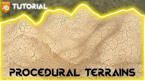 [BEGINNER Tutorial]Procedural Terrains in Blender 2.8