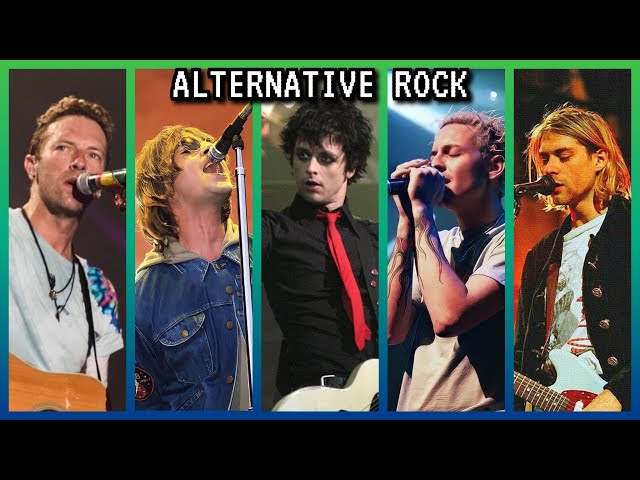 Best of Alternative Rock 90s u0026 2000s (Red Hot Chili Peppers, Evanescence, Keane, Oasis, The Killers) class=