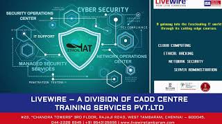 Livewire A Division Of Cadd Centre Training Services Pvt Ltd