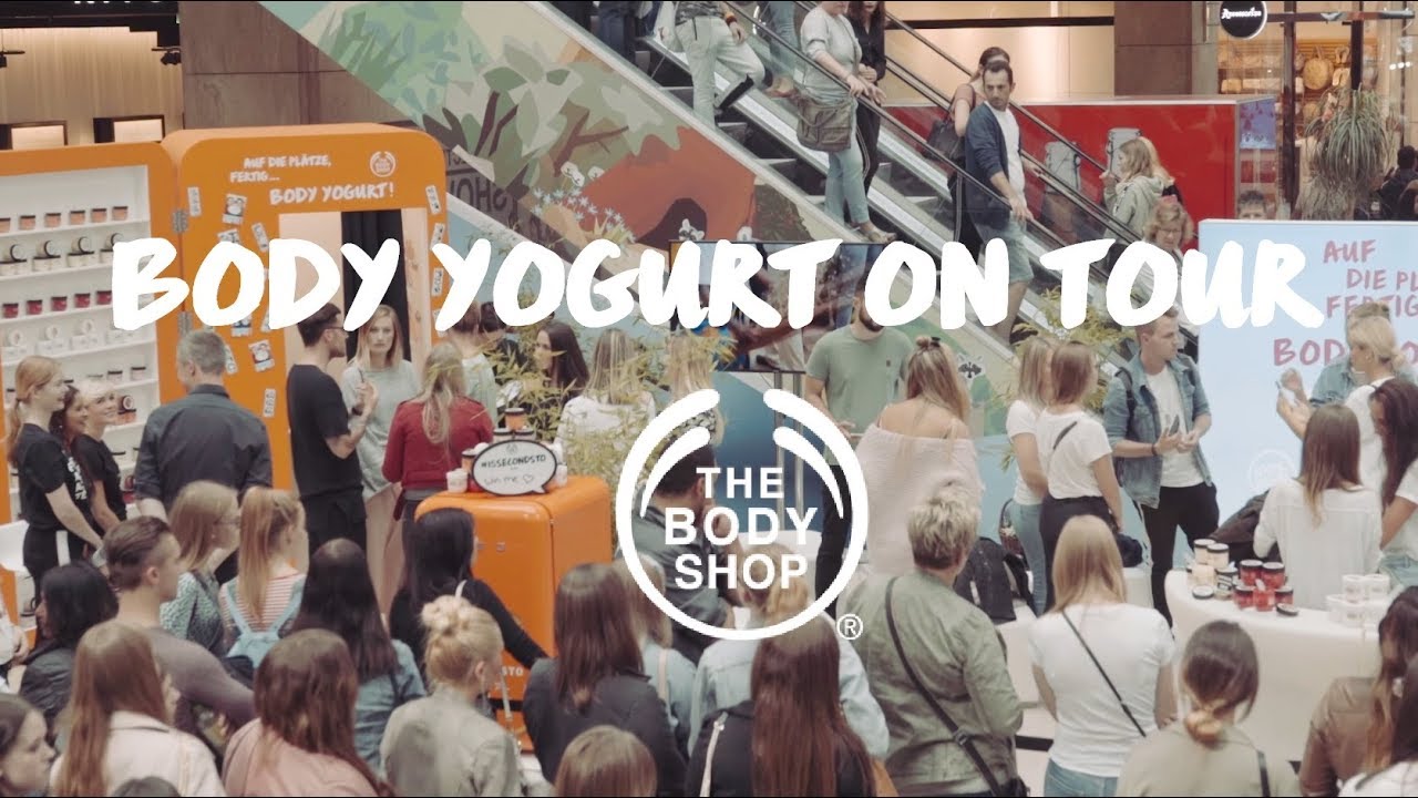 The Body Shop - Body Yogurt On Tour