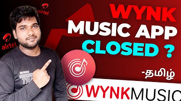 Wynk Music App not working tamil / Wynk Music App Stopped ? / How to fix wynk music app not working