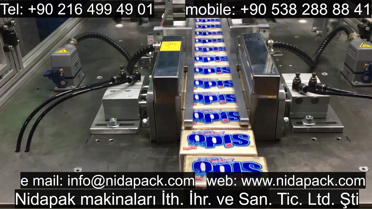 soap packaging machine - YouTube