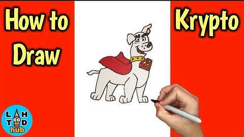 How to Draw Krypto | DC League of Super-Pets Art Lesson