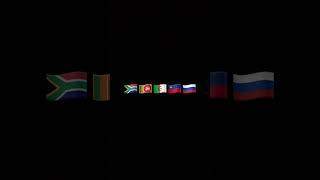 South Africa/Sri lanka/Algeria/Liechtenstein/Russia EAS alarm 1922/1935/1974/1984/1995