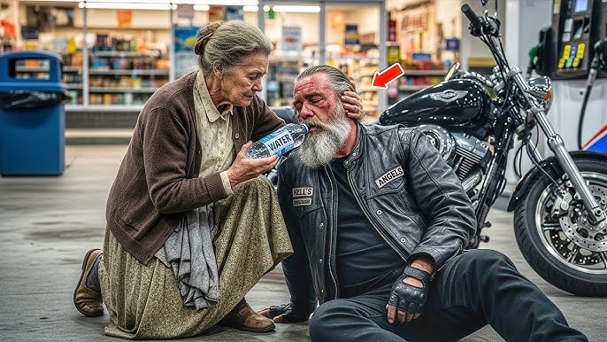 Elderly Woman Spent Her Last $10 Helping Biker — Next Day, 50 Riders  Brought a Life-Changing Gift