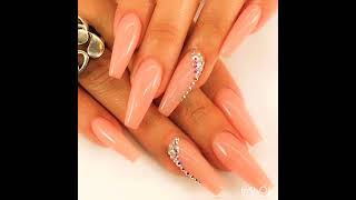 beautiful coffin nails art design ideas ♥️ #shorts #nails #nailart #coffinnails