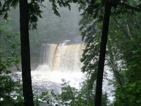 photos-of-michigan-waterfalls-with-original-music-track-"looming-kundalini"-by-austen-brauker