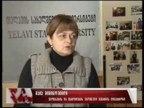 მაია მიმინოშვილი თელავში განათლების სფეროს წარმომადგენლებს შეხვდა