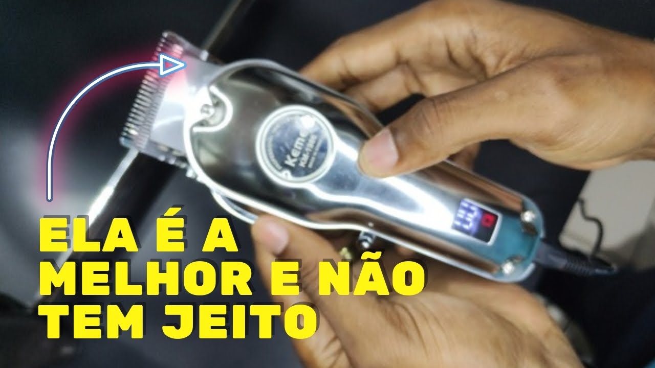 A melhor máquina de barbeiro do mundo! (Kemei 1986) - Umbox