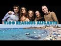 VLOG Encuentro ERASMUS en Alicante! [Isla de Tabarca, Playa y Croquetas!] | Wonderland Drawings