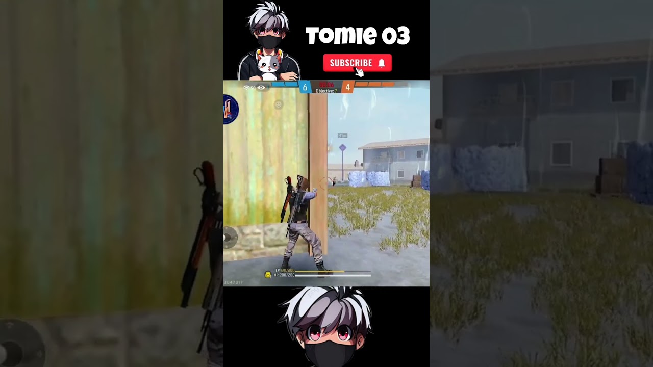 FREE FIRE DANGEROUS GHOST ID 👻|| TOMIE 03 || 
