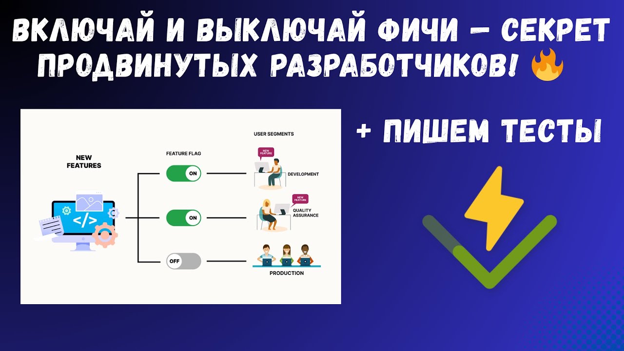 Как выкатывать фичи безопасно и без риска — всё про Feature Flags! 🚀