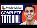 Windows movie maker tutorial for beginners 2024