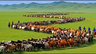 NOMAD LIFE Leaving Barren Land for a Lush Mongolian Steppe