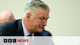 Alec Baldwin's Rust manslaughter trial dismissed over alleged hidden evidence | BBC News