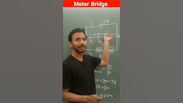 What is meter bridge in Physics 12? #neet #aiims #neetphysics #physicsneet #shorts #short #srb #kota