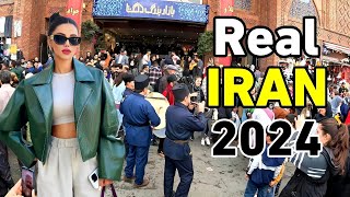 Most lively Bazaar in Iran and the world! Walking tour in Tehran ایران