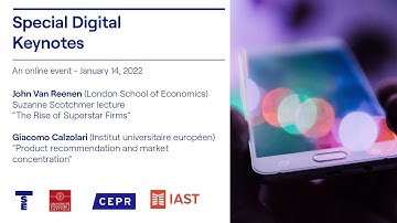 Digital Keynotes with John Van Reenen, LSE /MIT & Giacomo Calzolari, Insitut Universitaire Européen