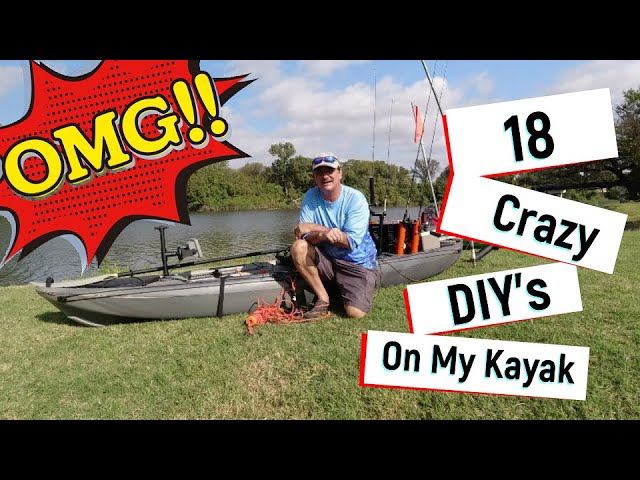 Fishing Kayak Setup Ideas - 34 Easy Kayak Modifications for