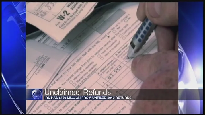 Unclaimed refunds