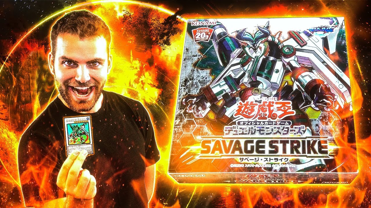 NEW* YuGiOh SAVAGE STRIKE OCG Booster Box Opening & Review RETURN