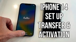 iPhone 14 Set Up, Transfer of Apps & Data, SIM Card and Activation  Fast & easy way to get started