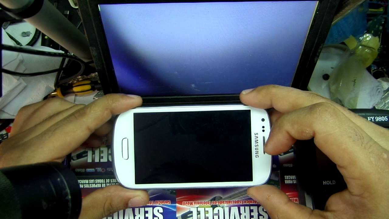 reparacion Samsung I8190 Galaxy S III mini no enciende , repair s3 mini  dead - YouTube