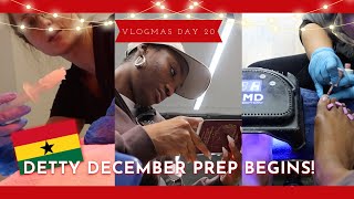 VLOGMAS DAY 20 | DETTY DECEMBER PREP BEGINS! | MY VISA FOR GHANA IS READY & A MUCH NEEDED COLONIC! by estareLIVE 4,856 views 4 months ago 24 minutes