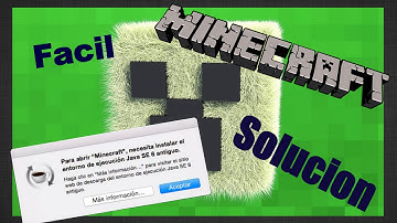 Solución Minecraft // Mac Yosemite // Java 6