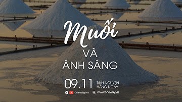 Muối Và Ánh Sáng | Oneway Radio - Tĩnh Nguyện Hằng Ngày 09/11/2022
