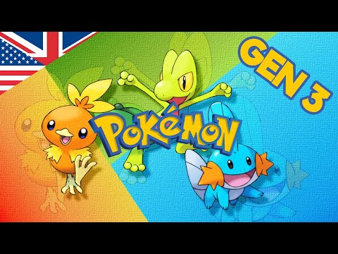 All Generation 3 Pokémon (252-386)