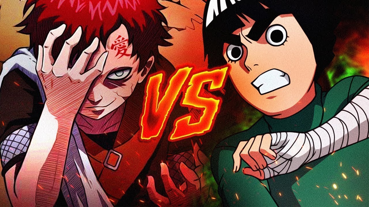 Rock Lee vs Gaara - Luta Completa - Dublado em Português (Naruto clássico) ...