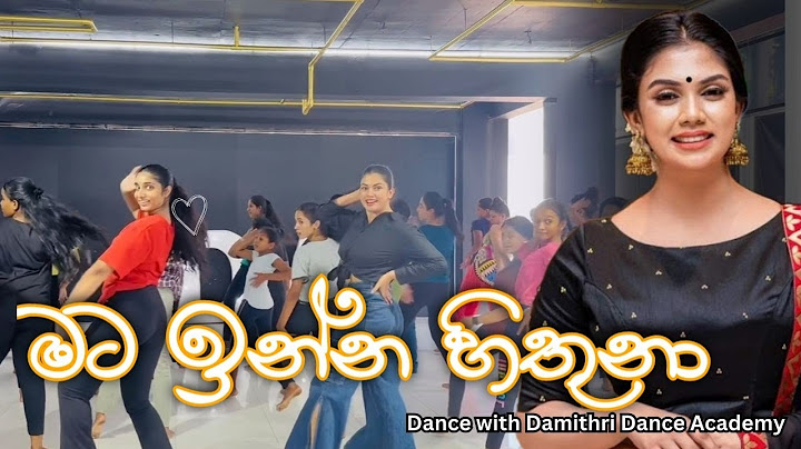 Mata Inna hithuna (මට ඉන්න හිතුනා) - Dance with Damithri Dance Academy IDW Team ♥️