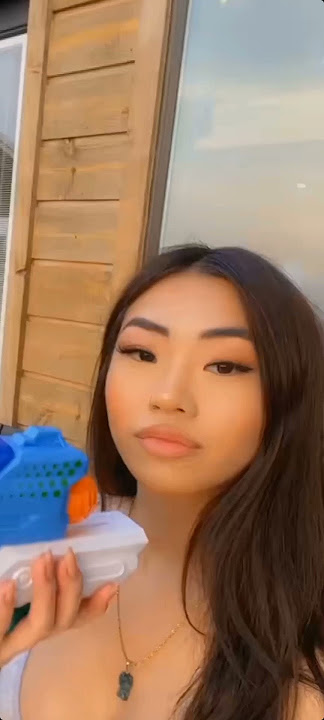 Beautiful Asian girl #practice #squirt, #busting #babe #viral, #short
