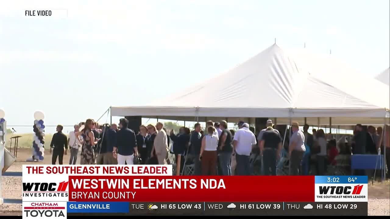 Richmond Hill, Bryan County officials may be bound by NDA with Westwin Elements