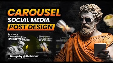 Carousel Social Media Design – Minimal & Modern
