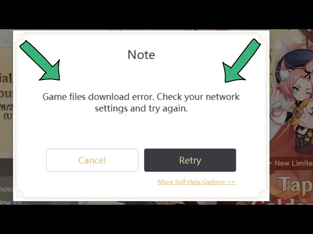 How to Fix GAME FILES DOWNLOAD ERROR