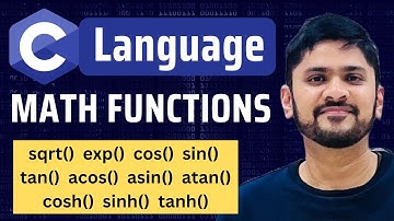 Math Functions in C Programming | C Tutorial | Amit Thinks