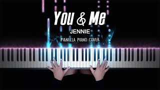 BLACKPINK JENNIE - You & Me (Moonlight) | Piano Cover by Pianella Piano Resimi