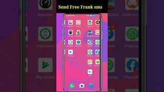 How to Send Unlimited Free Frank sms | just for fun #shorts screenshot 2